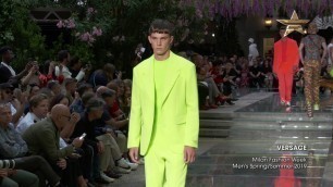 'VERSACE Milan Fashion Week Men\'s Spring/Summer 2019 Highlight'