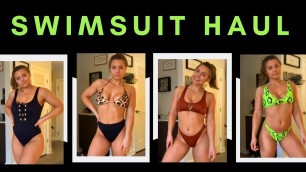 'SWIMSUIT HAUL! Macy\'s, Fashion Nova, ASOS Try-On & Review for Summer 2019'