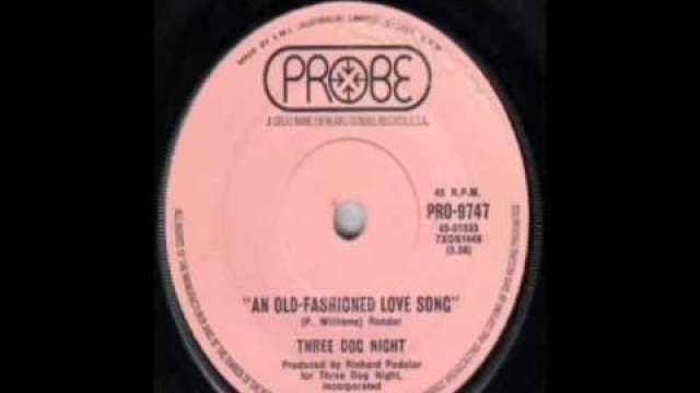 'Three Dog Night - Just An Old Fashion Love Song (1971)'