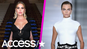 'Ashley Benson Supports Rumored Girlfriend Cara Delevingne At Paris Fashion Week'