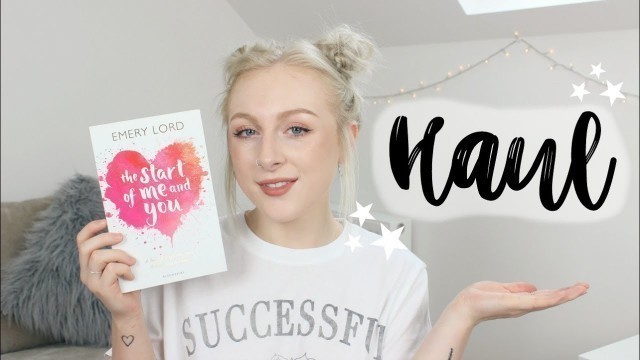 'HAUL VIDEO! DRUGSTORE BEAUTY, FASHION & BOOKS | EMILY ROSE'