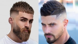 'Textured Crop Haircut For Men 2020 | Short Crop Haircut Men | Mens Trendy Hairstyles'