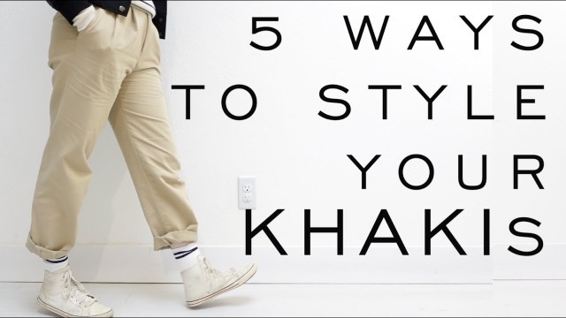 'How to Style your Khakis : Boyish Denim : Streetwear : Emily Wheatley'