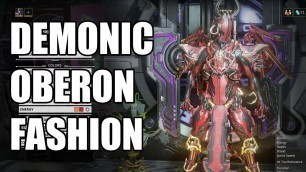 '(Warframe) Demonic Oberon Fashion Frame'