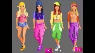 'ᴴᴰ ♥♥♥ Online Games for Kids Fashion Studio Hip Hop Outfit Baby videos games for kids Part HD'