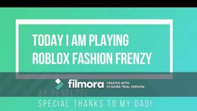 'Fashion Frenzy (Roblox)'