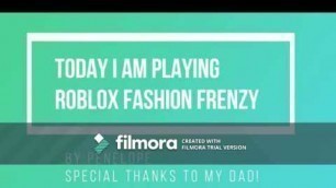 'Fashion Frenzy (Roblox)'