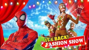 'Fortnite Fashion Shows LIVE! (Christmas Skins are Back!) FREE VBUCKS GIVEAWAY! 2 WINS = FREE SKIN'