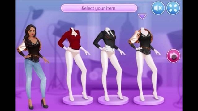 'Stella\'s Dress Up Fashion Shoot   Girls games'