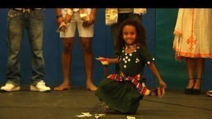 'Little Star and her Eskista, promoting Ethiopian Culture through  music and Fashion show, 2014'