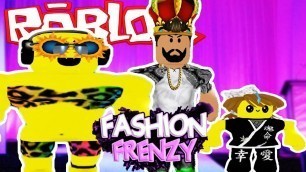 'THE WEIRDEST FASHION COMPETITION EVER IN ROBLOX (Fashion Frenzy) ROBLOX Gameplay #1'