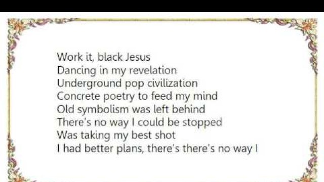 'Lady Gaga - Black Jesus + Amen Fashion Lyrics'