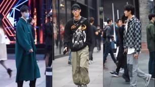 'Asians Men Street Fashion China 2 #shorts'