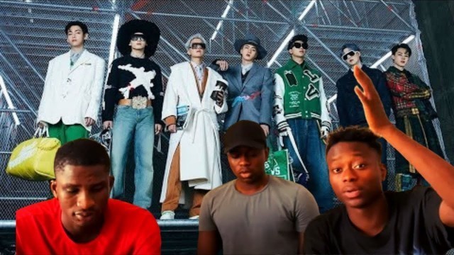 'A WEIRD VIDEO TBH! REACTION TO BTS LOUIS VUITTON 2021 MEN\'S FASHION SHOW'