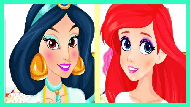 'Jasmine and Ariel Summer Break- Fun Online Fashion Dress Up Games for Girls Teens'