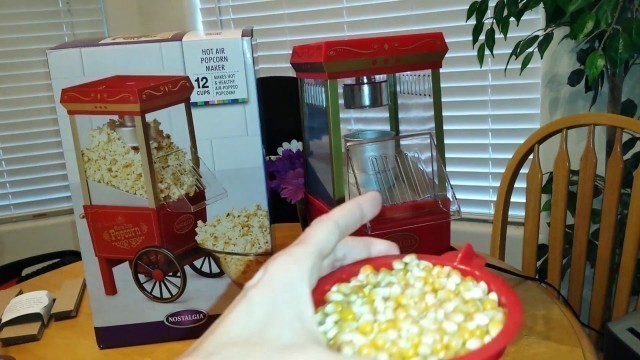 'Nostalgia Air Popcorn Maker Machine'