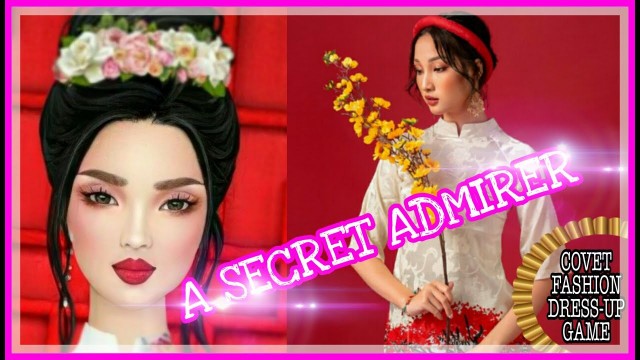 '#covetfashion #gaming #dressup                              Covet Fashion challenge/A secret Admirer'