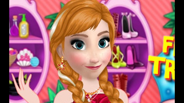 'Princess Disney Frozen Anna Frozen Trendy Fashion - Games for kids'