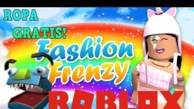 'COMO CONSEGUIR ROPA GRATIS EN ROBLOX EVENTO IMAGINATION // Fashion Frenzy-Roblox'