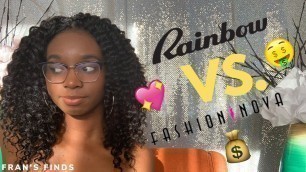 'Fran\'s Finds: FASHION NOVA VS. RAINBOW TRY-ON HAUL!!!'