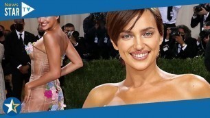 'Irina Shayk shows off her figure in a nude Moschino dress at the 2021 Met Gala 987779'