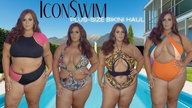 'ICON SWIM | Plus Size Swimsuit/Bikini Try on Haul 2021 | OliviasWorld95'