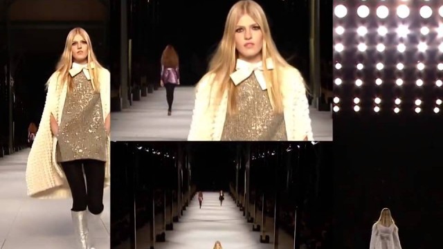 'Saint Laurent   Fall Winter 2014 2015 Full Fashion Show   Exclusive Video'