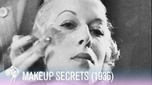 'Secrets of Makeup Application (1936) | Vintage Fashions'