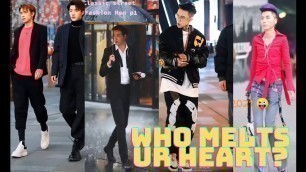 'Which one melt your heart ? Asian\'s Men Street Fashion 2021 EP 01: Tik tok China, Dunyin 2021'