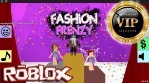 'ME VUELVO VIP PARA ESTO? :V -  FASHION FRENZY - ROBLOX !'