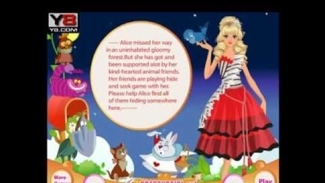 'Alice in Wonderland Fashion - Y8.com Online Games by malditha'