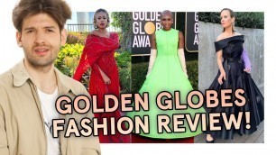 '2021 GOLDEN GLOBES Fashion Review | Michael Buchinger'