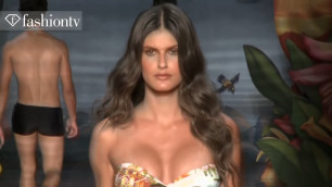 'Ana Beatriz Barros + Lea T @ Blue Man Bikini Backstage FFW Fashion Rio Summer 2012 | FashionTV - FTV'