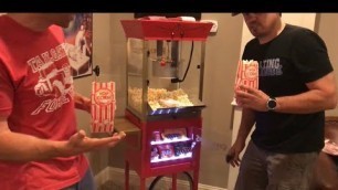 'Nostalgia Popcorn Maker Review'