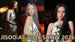 '지수 JISOO at Dior\'s SS 2022 Show at Paris Fashion Week  [FULL]'