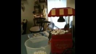 'Old Fashioned Popcorn Maker -- Nostaljik Mısır Patlatma Makinesi'