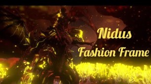 '[Warframe] Nidus Fashion Frame'