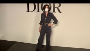 'Nine d’Urso and more at the Dior Fashion Show 2020 in Paris'