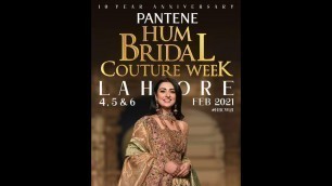 'Bridal Couture Week | Main Show 2021 | Pakistan Fashion week 2021 | Pak 60 | Ramp Walk'