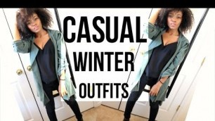 'STYLING | CASUAL WINTER OUTFITS'