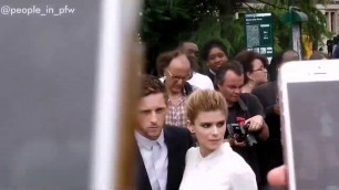 'Kate Mara and Jamie Bell - Dior Homme Fashion Show - Paris, June 24th'