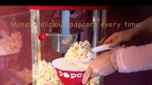 'Old Fashioned Movie Time Popcorn Machine and Cart'