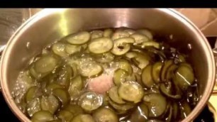 'Canning \"Maw Maw\'s Sweet Pickles\"  How to make Old Fashion Sweet Pickles. 100+Year old Recipe.'