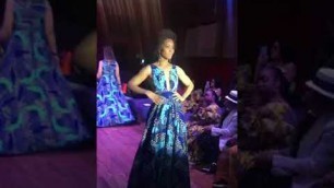 'Model over 40 Rocks the Runway for Ethiopian Designer'