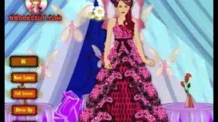 'barbie in a fashion fairytale dress up'