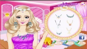 'Glittery Barbie and Barbie My Little Pony Glittery Costumes Dress Up Game'