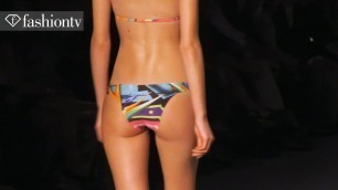 'Lenny Swimwear - Bikini Models on the Runway at Summer 2013 Rio Fashion Week | FashionTV'