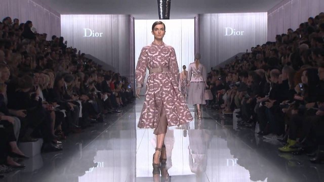 'Показ коллекции Christian Dior FALL 2012, Christian Dior Fashion Show'