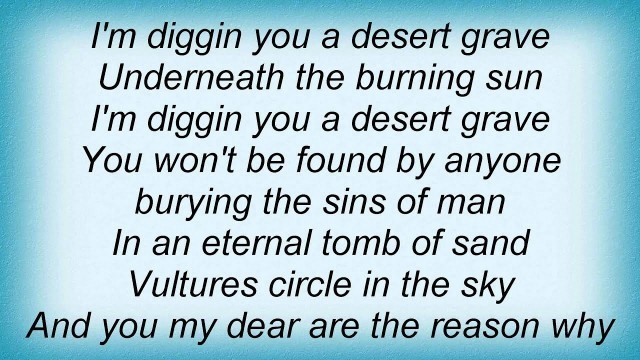 'Dog Fashion Disco - Desert Grave Lyrics'