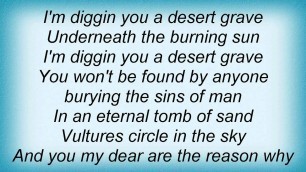 'Dog Fashion Disco - Desert Grave Lyrics'